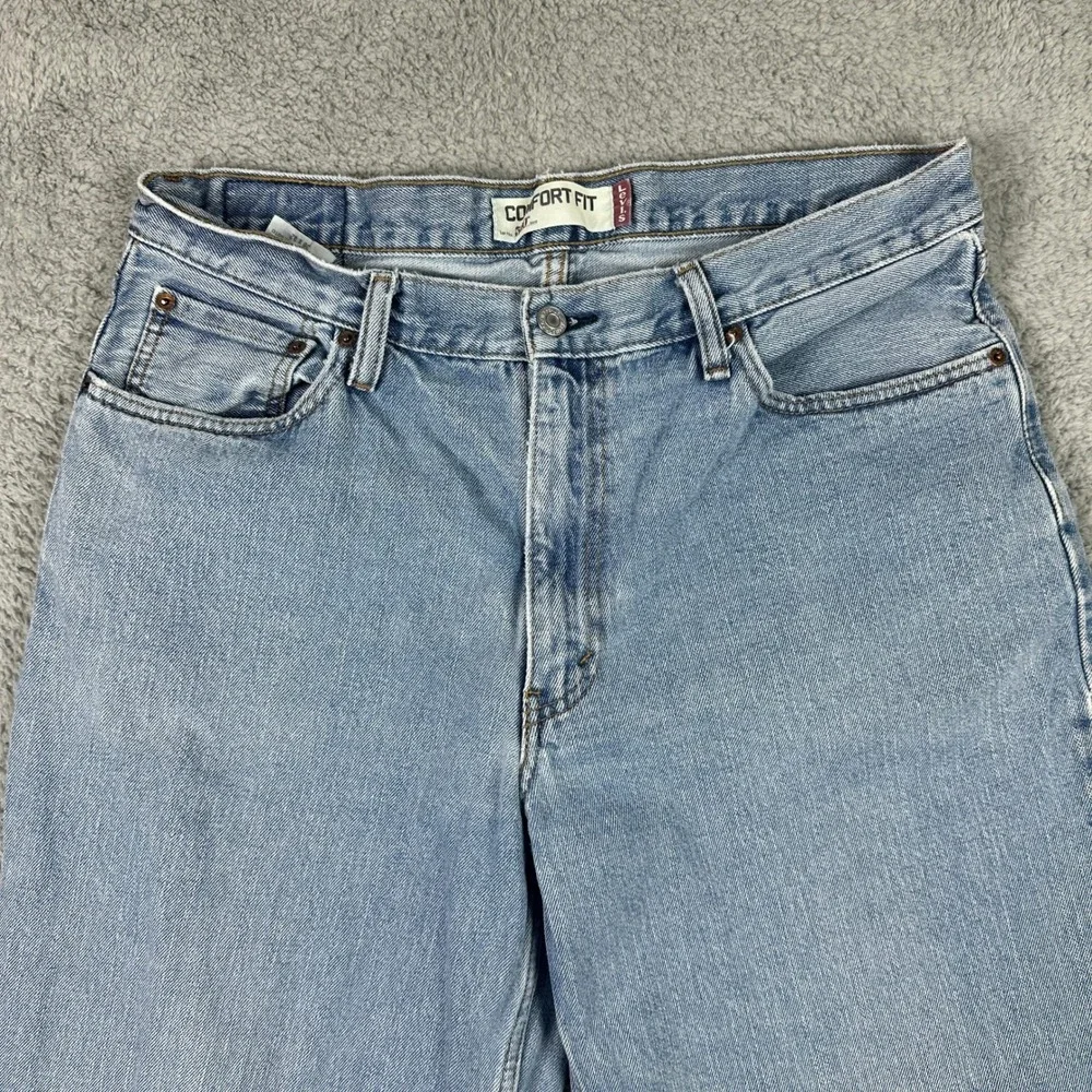 Levis 560 Comfort Fit Vintage Jeans Mens‎ 36x32 (Fits 34x30) Blue Tapered Denim